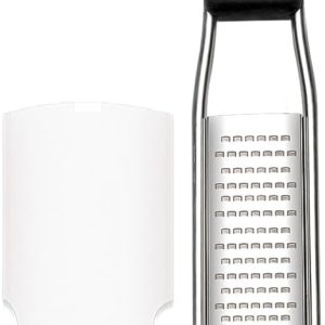 Cambom Lemon & Citrus Zester, Cheese Grater with Stainless Steel Sharp Blade (Fine Blade)