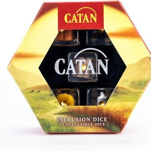 FanRoll Compatible with Catan Inclusion Dice, Set of 5