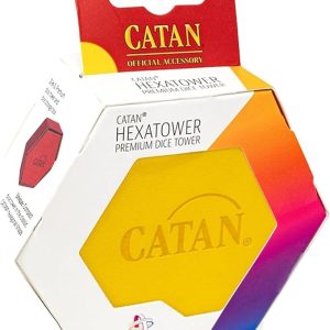 Catan Hexatower - Yellow Premium Dice Tower & Storage Box Official Accessory