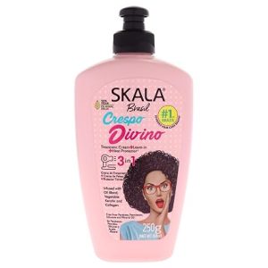 SKALA Crespo Divino 3-in-1 Leave-In Conditioner Curl Definition and Heat Protection (8.