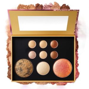 All-in-One Makeup Palette, 9 Colors Neutral Nude Baked Face Kit for Women - 01