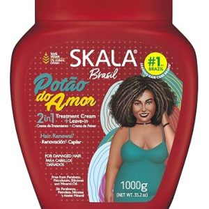 SKALA Expert Love Pot (Potão do Amor) Hair Treatment Conditioning Cream (35.2 Oz / 1000g - Pack of 3)