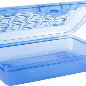 Sterilite Pencil Box with Splash Tint Lid (17224812), Multicolor