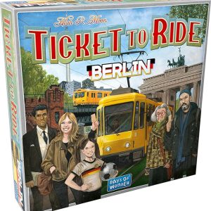 Asmodee Ticket to Ride Berlin Board Game - Train Route-Building Strategy Game, Fun Family Game for Kids & Adults, Ages 8+, 2-4 Players, 10-15 Minute Playtime
